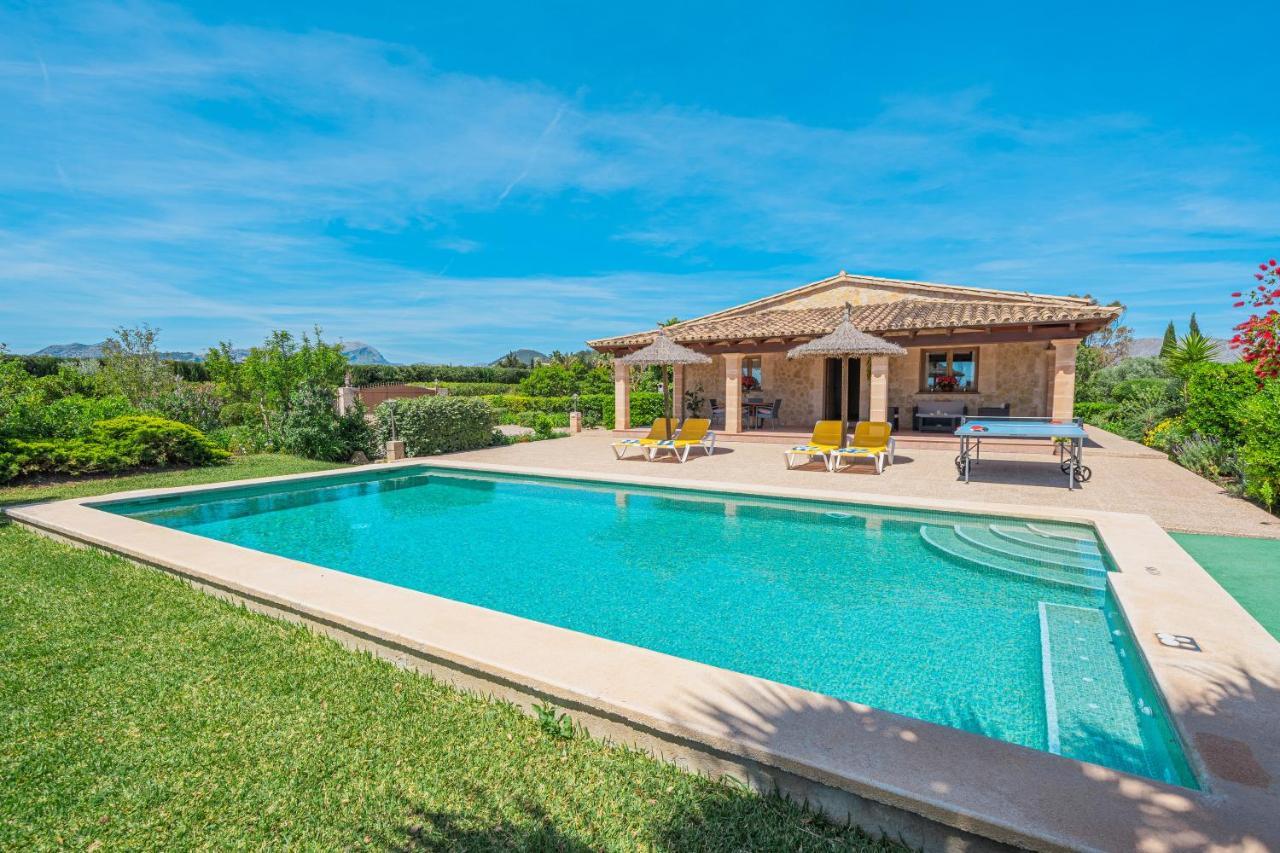 Ca Na Neus Villa Pollença Exteriör bild